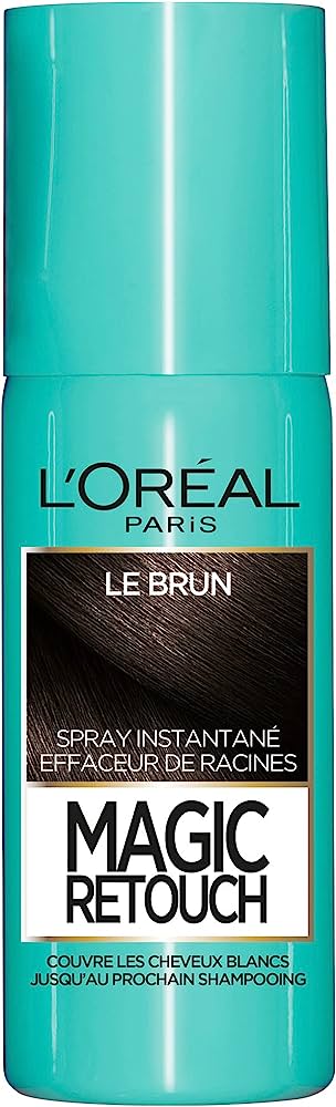 Loreal Magic Retouch Hair Spray 75ml-  08 Brun Froid Black Brow