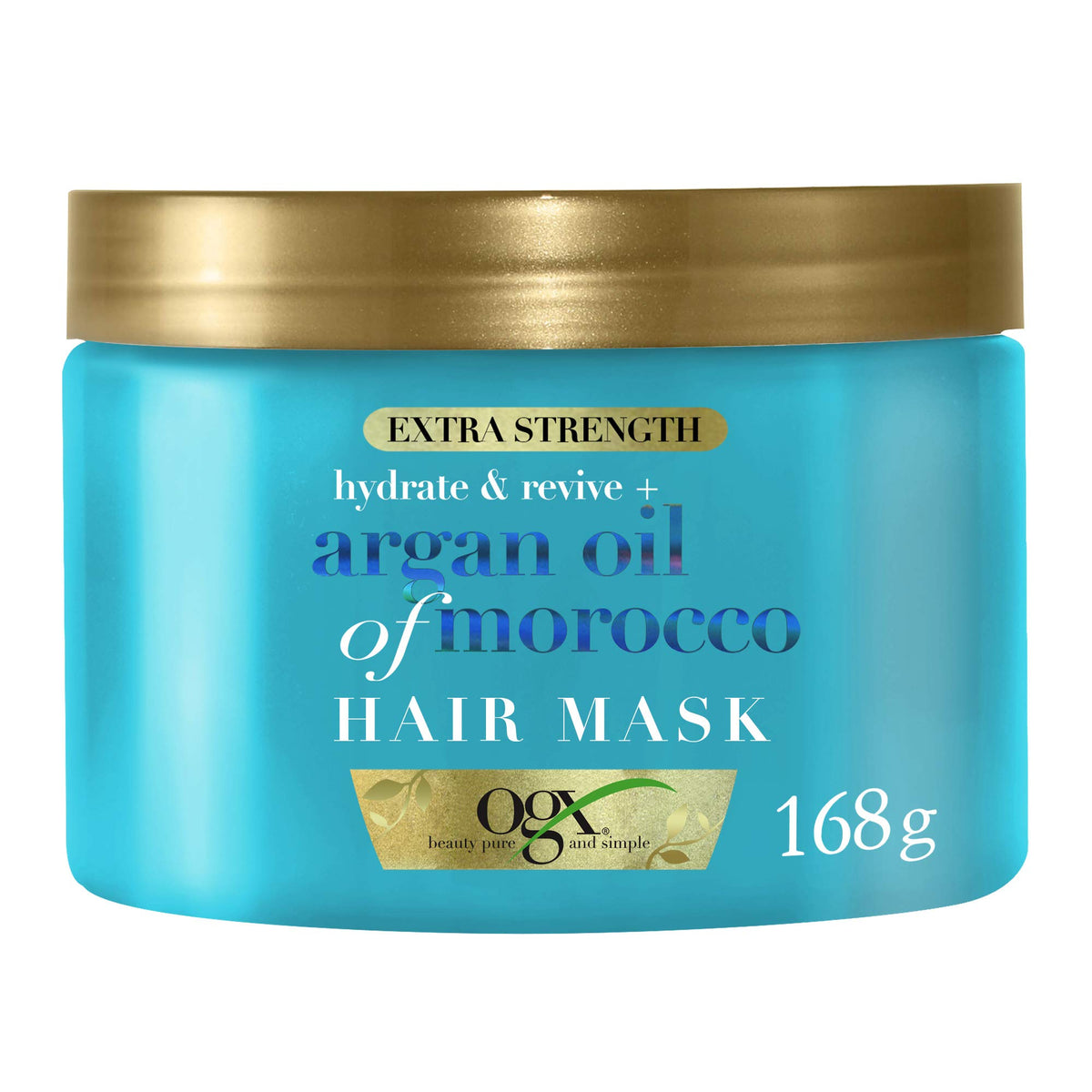 Ogx Argan Oil  Miracle Oil Hair Mask 168g | الماسك المعجزة بزيت الأرڭان المغربي للشعر