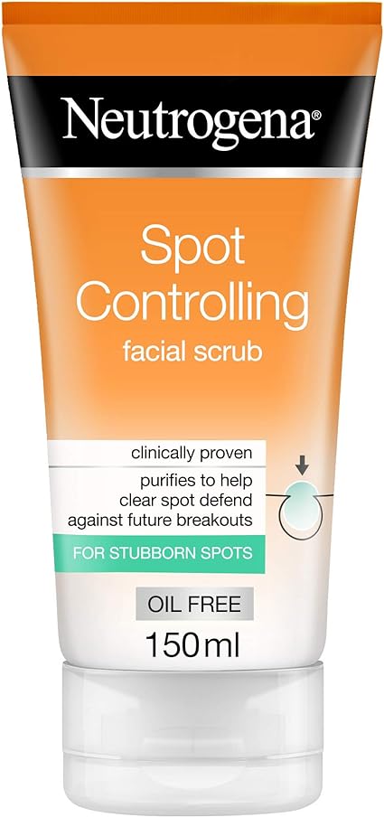 Neutrogena, Spot Controlling Oil-Free Facial Scrub, 150ml