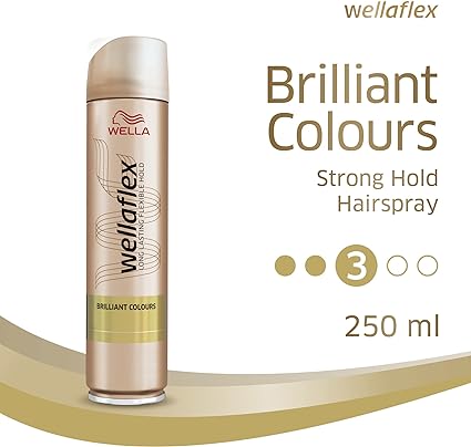 Wella Brillint Colors 3 Hold Hair Spray 250ml