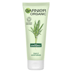 Garnier Organic Lemongrass Daily Face Moisturiser, Refreshing and Hydrating Day Cream for Combination and Normal Skin 50 ml