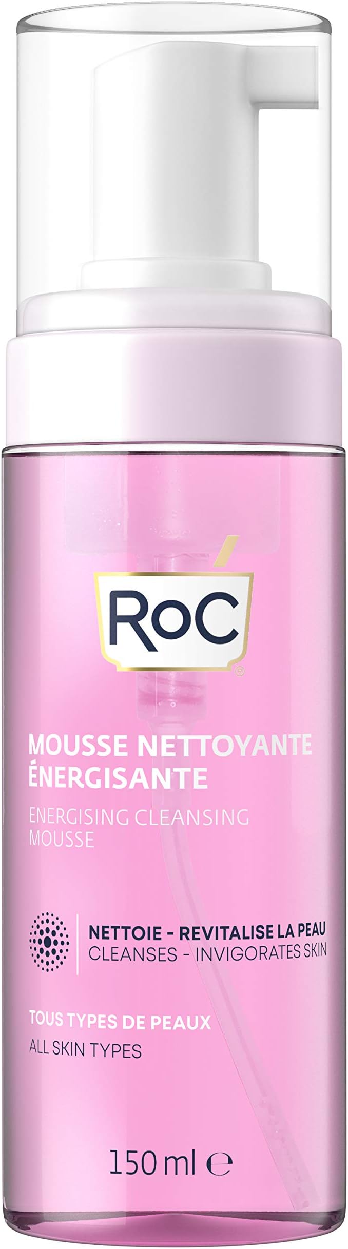 ROC Energising Cleansing Mousse Cleanser 150ml