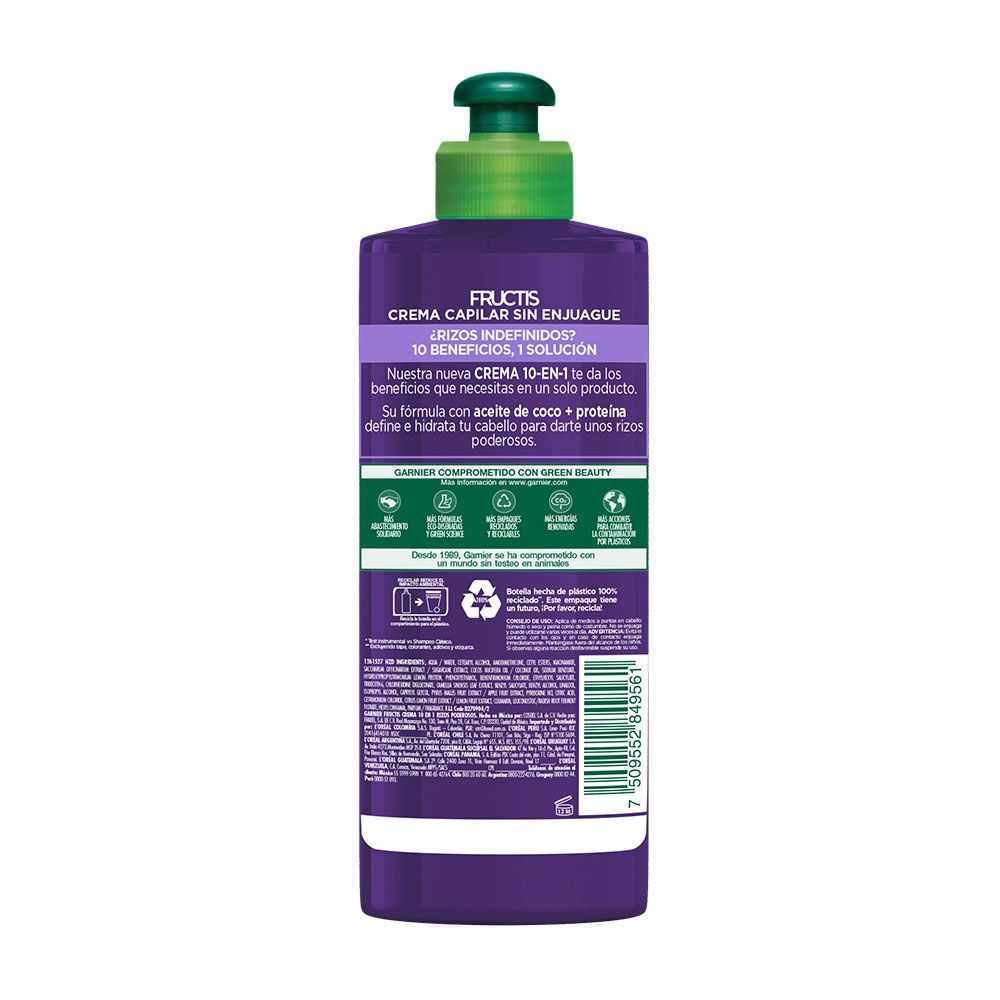 Garnier Fructis Powerful Curls 10 IN 1 Styling Hair Cream 300ml