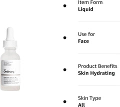 The Ordinary Hyaluronic Acid 2% + B5 Hydration Face Serum 30ml