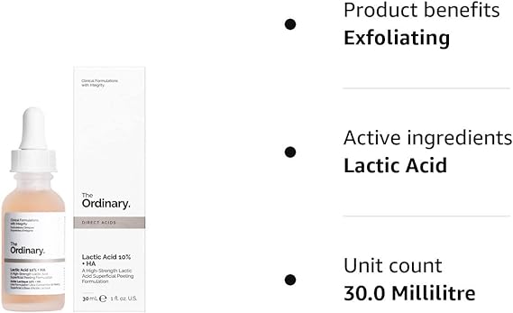 The Ordinary Lactic Acid Facial Serum 30ml