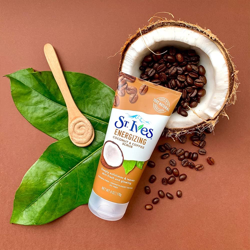 St Ives Energizing Coconut & Coffee Scrub 170g