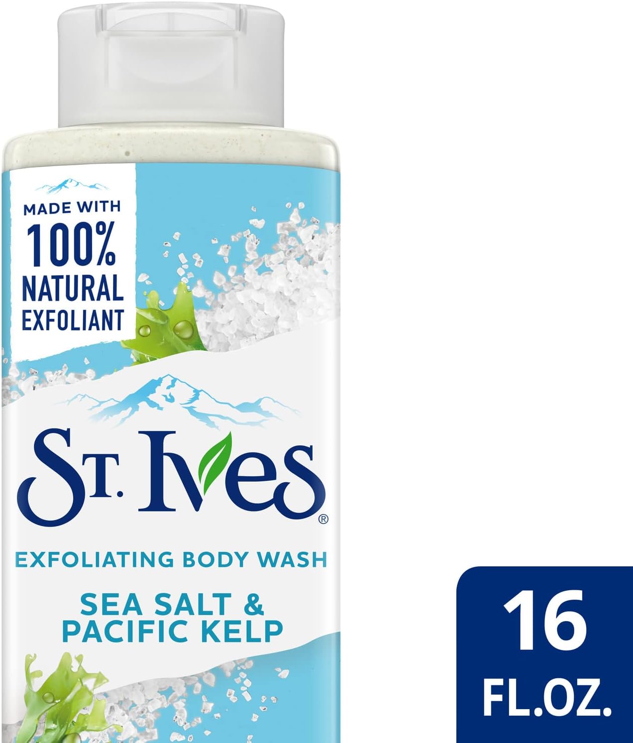 St Ives Sea Salt & Pacific Kelp Exfoliating Body Wash 473ml