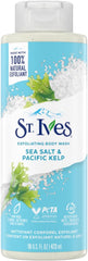 St Ives Sea Salt & Pacific Kelp Exfoliating Body Wash 473ml
