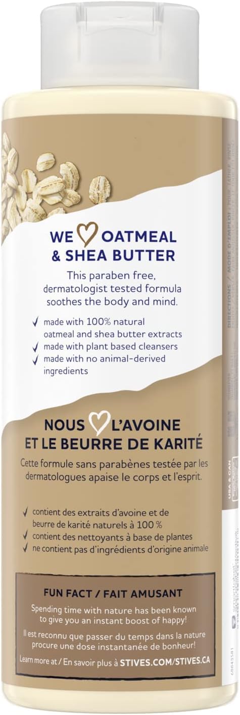 St Ives Oatmeal & Shea Butter Body Wash 16Oz