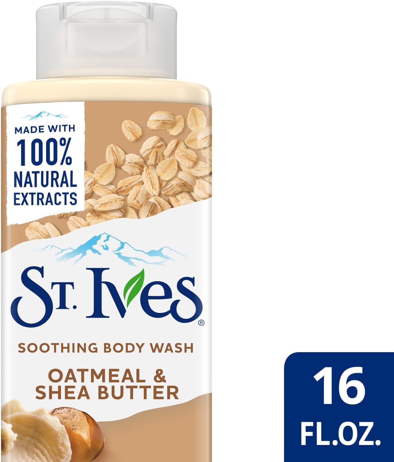 St Ives Oatmeal & Shea Butter Body Wash 16Oz