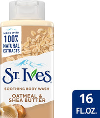 St Ives Oatmeal & Shea Butter Body Wash 16Oz