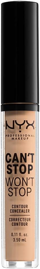 NYX Can't Stop Won't Stop Contour Concealer 3.5ml - Natural