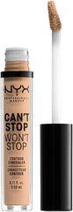 NYX Can't Stop Won't Stop Contour Concealer 3.5ml - Natural