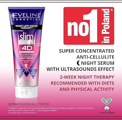 Eveline Slim Extreme 4D Professional Night Serum 250ml