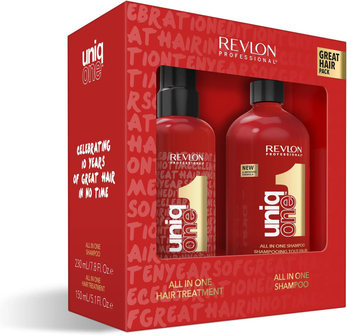 Revlon Professional UniqOne™ Great Hair Pack All In One Treatment & Shampoo