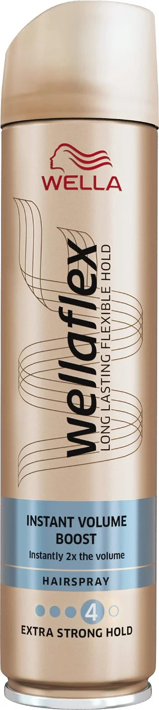 Wellaflex Instant Volume Boost 4 Hair Spray 250ml