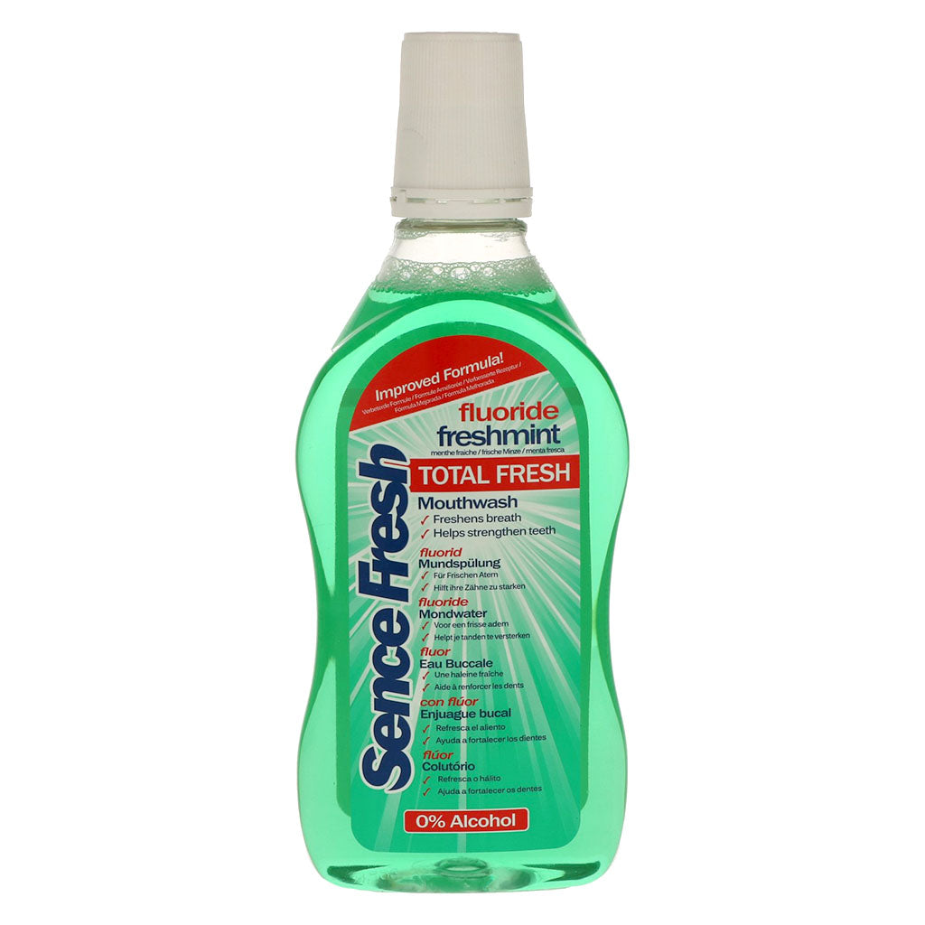 Sence Freshmint Total Fresh Mouthwash - 0% alcohol 500ml