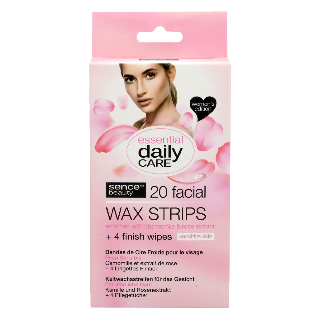 Sence Facial Wax Strips 20's