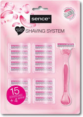 Sence Women Triple Blades Razors 15+4