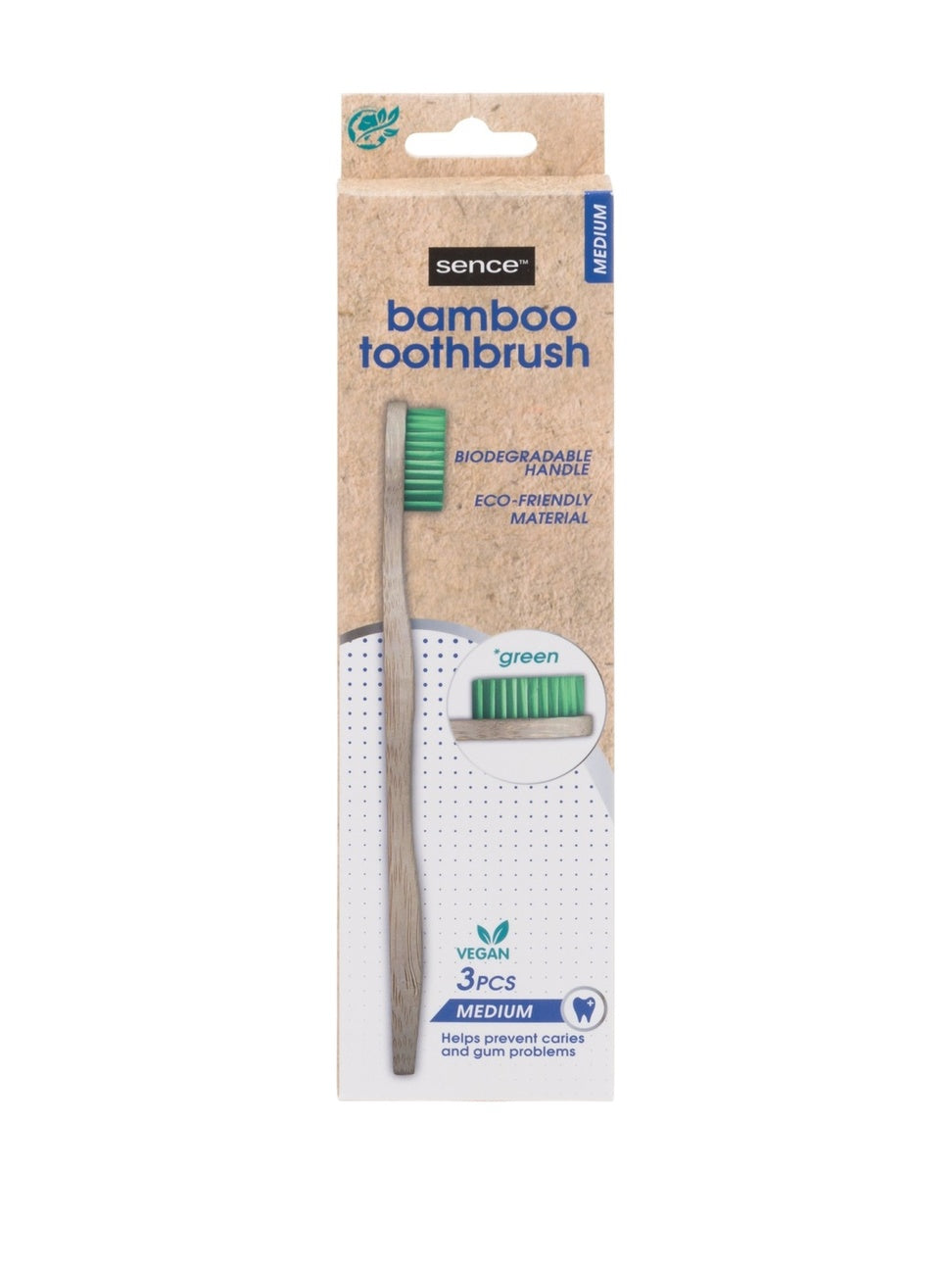 Sence Bamboo Tooth Brush 24'S (Pack of 3)