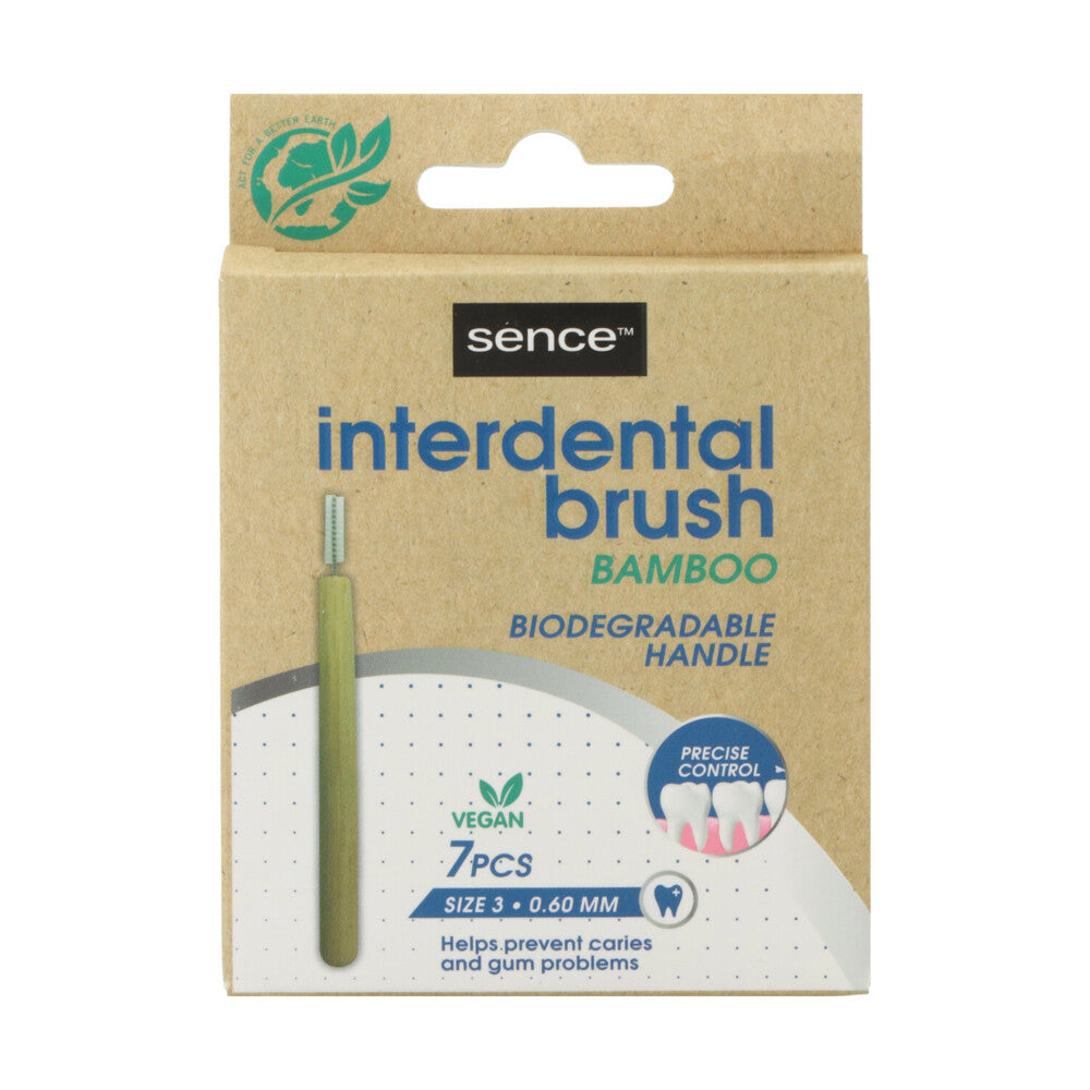 Sence Bamboo Interdental Tooth Brushes 7'S