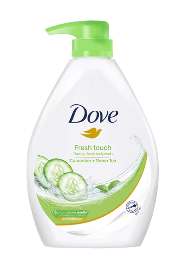 Dove Go Fresh Cucumber X Green Tea Body Wash 1000ml