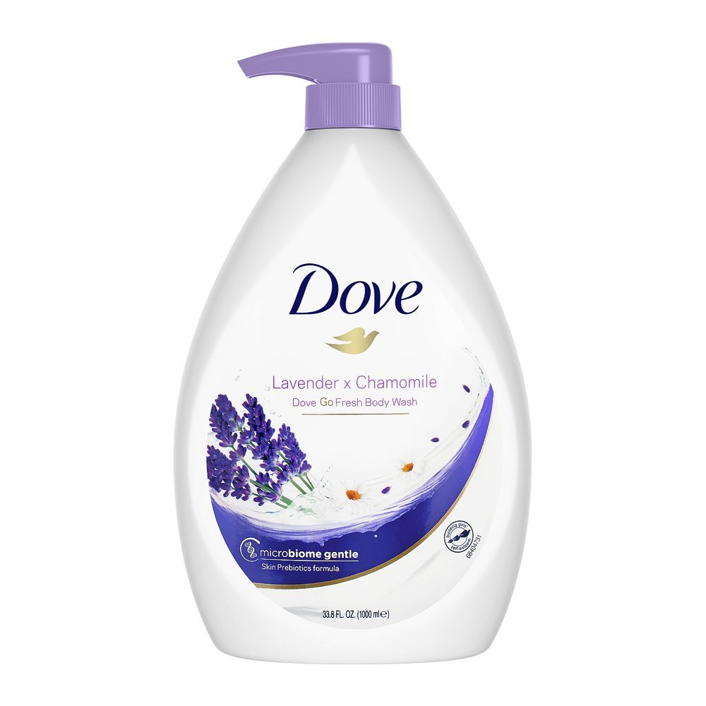 Dove Go Fresh Lavender X Chamomile Body Wash 1000ml