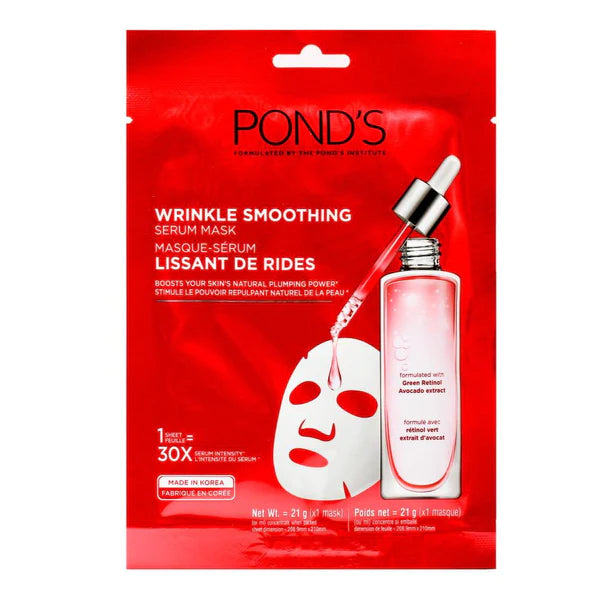 Ponds Wrinkle Smoothing Serum Mask 24g