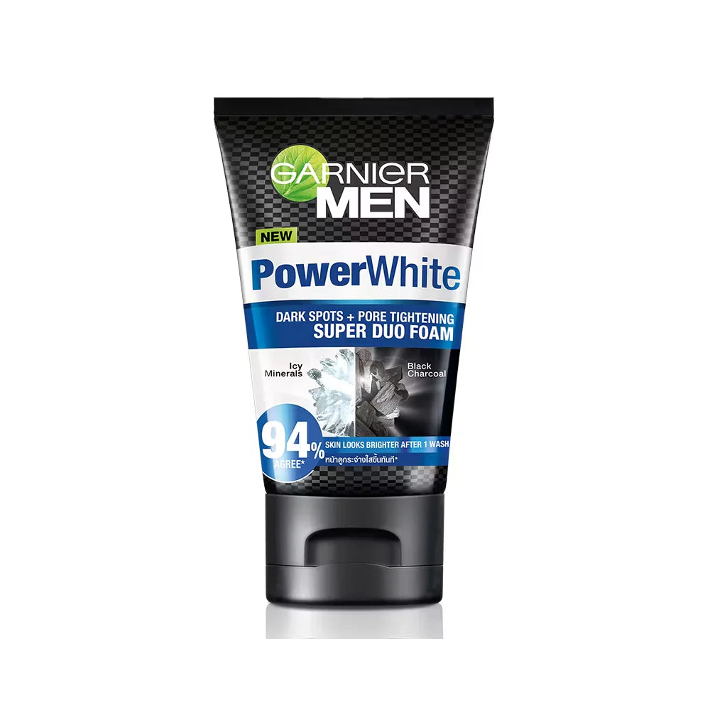 Garnier Men Turbo Bright Vitamin C + Charcoal Face Wash 100ml