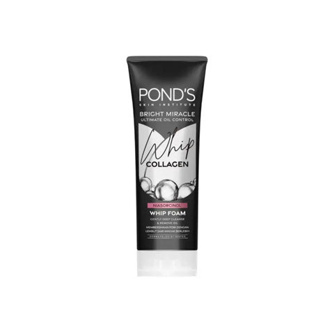 Ponds Bright Miracle Whip Collagen Foam Face Wash 100g