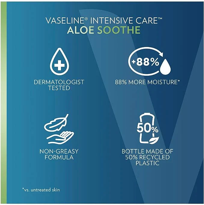 Vaseline Aloe Soothe Body Lotion 750ml