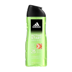 Adidas 3 In 1 Active Start Shower Gel 400ml