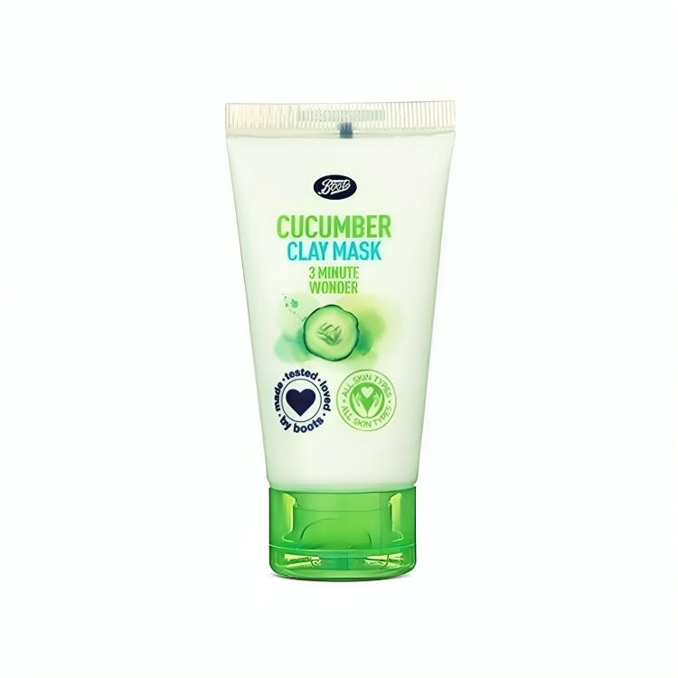 Boots 3 Minutes Wonder Cucumber Clay Face Mask 50ml