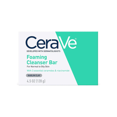 Cerave Normal To Oily Foaming Cleanser Bar 4.5Oz