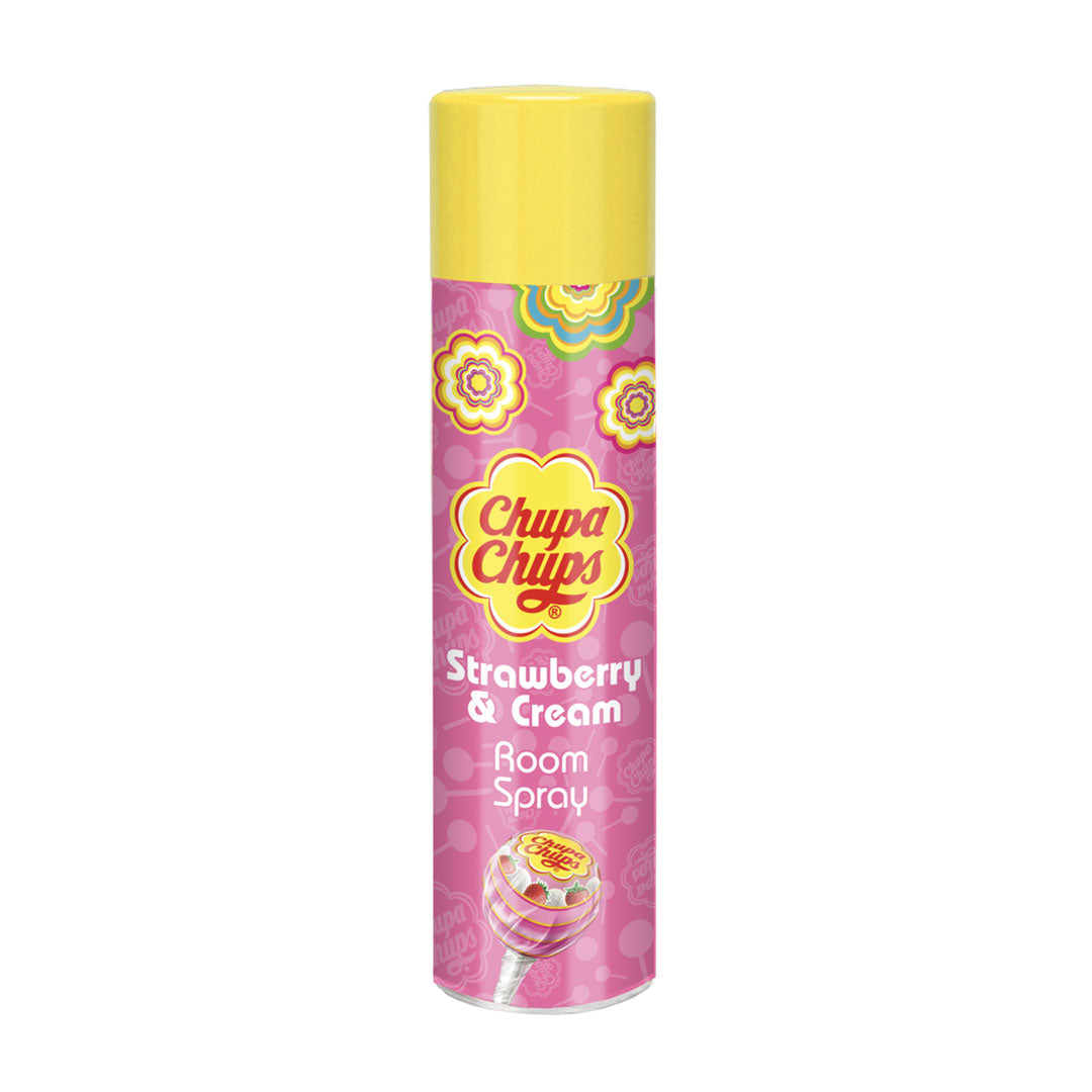 Chupa Chups Strawberry & Cream Room Spray Air Freshener 300ml