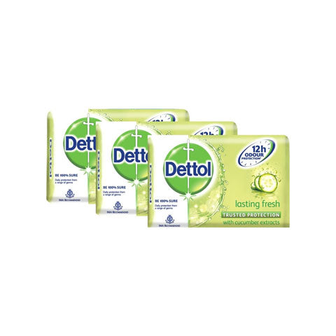 Dettol Lasting Fresh Soap 100gm x 3'S