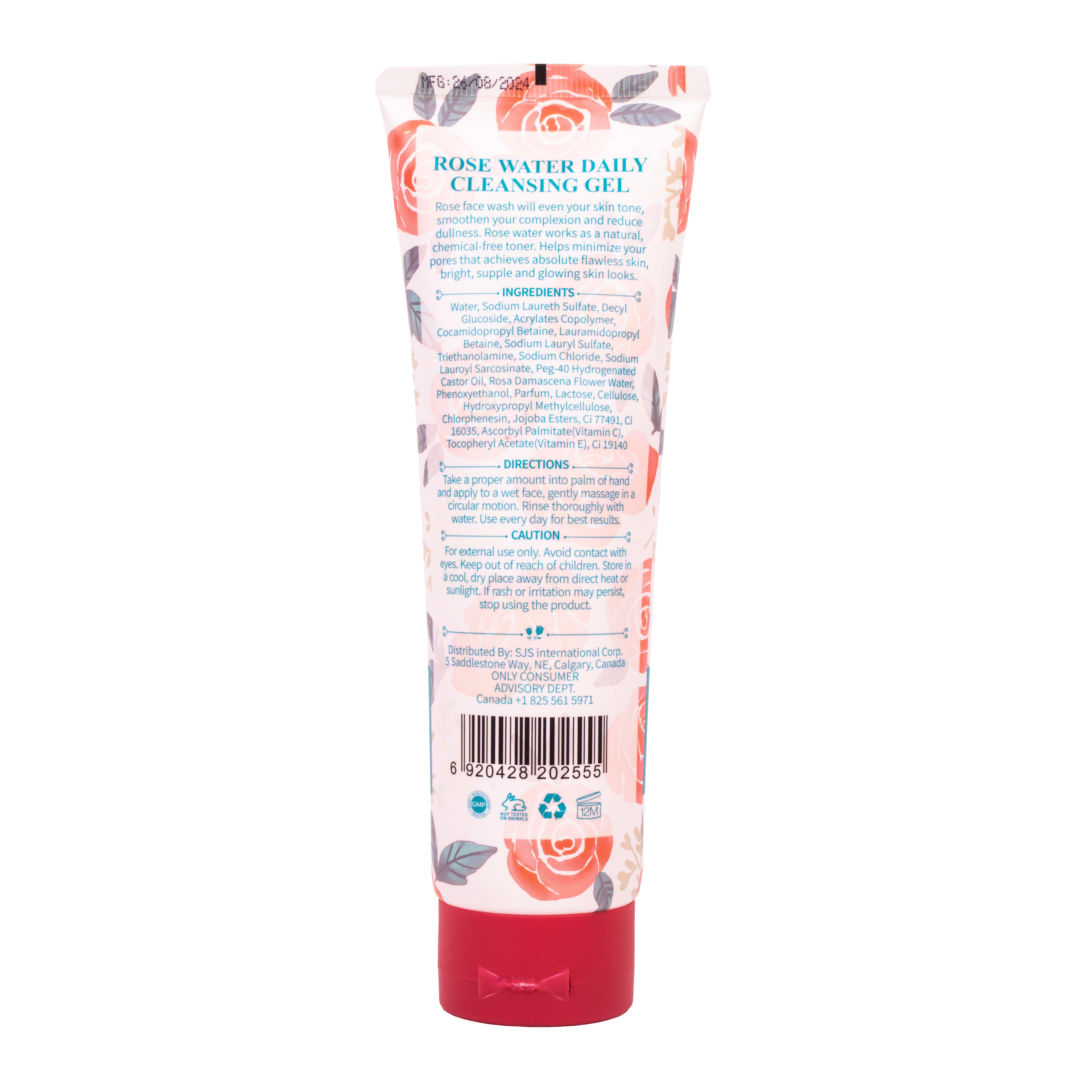 ONLY ROSE FACE WASH 150ML