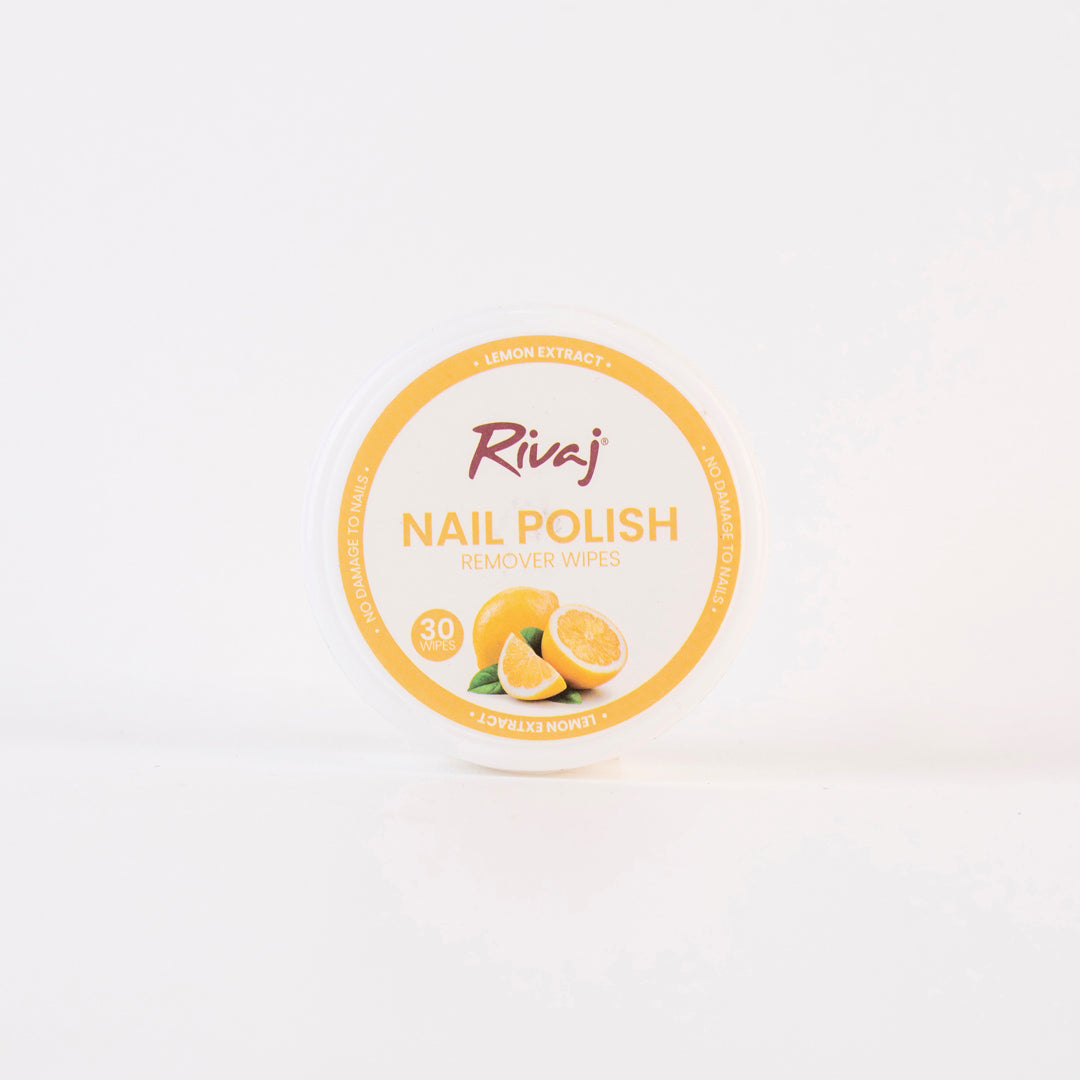 Rivaj Lemon Nail Polish Remover Wipes