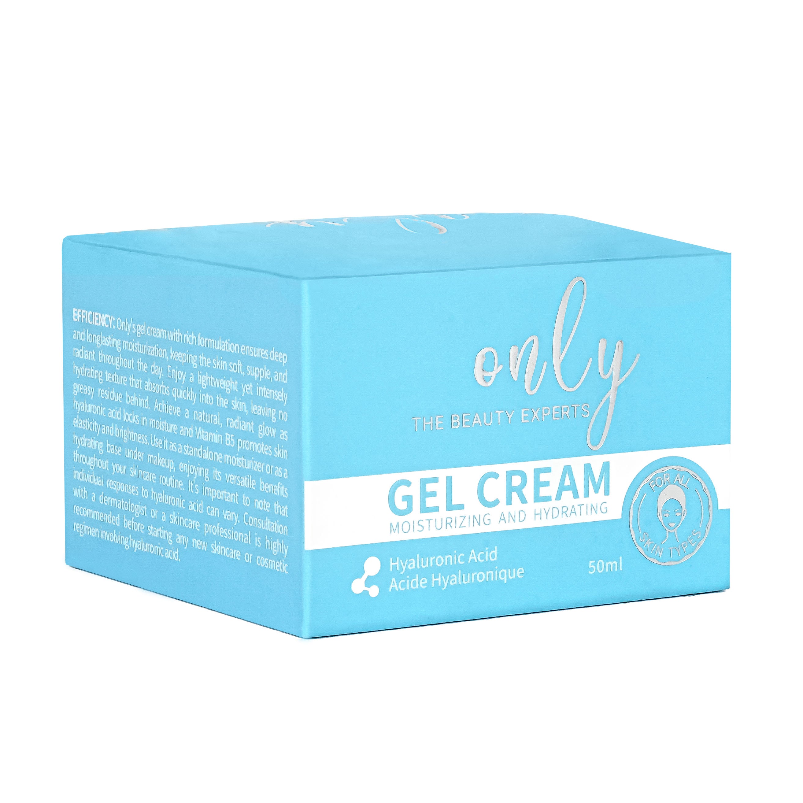 Only Beauty - Experts Moisturizing & Hydrating Gel Cream 50ml