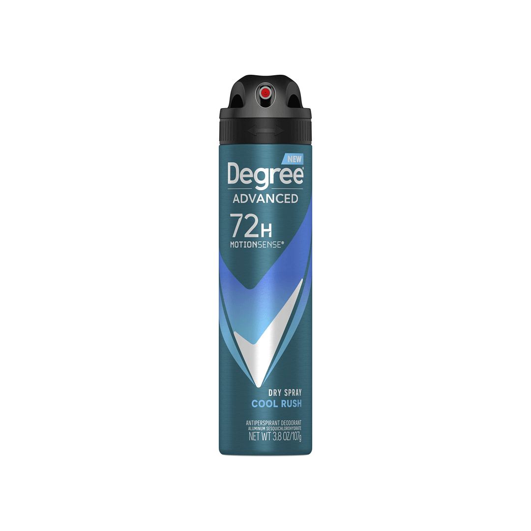 Degree Men 72H Motion Sense Anti Perspirant Dry Body Spray 3.8Oz