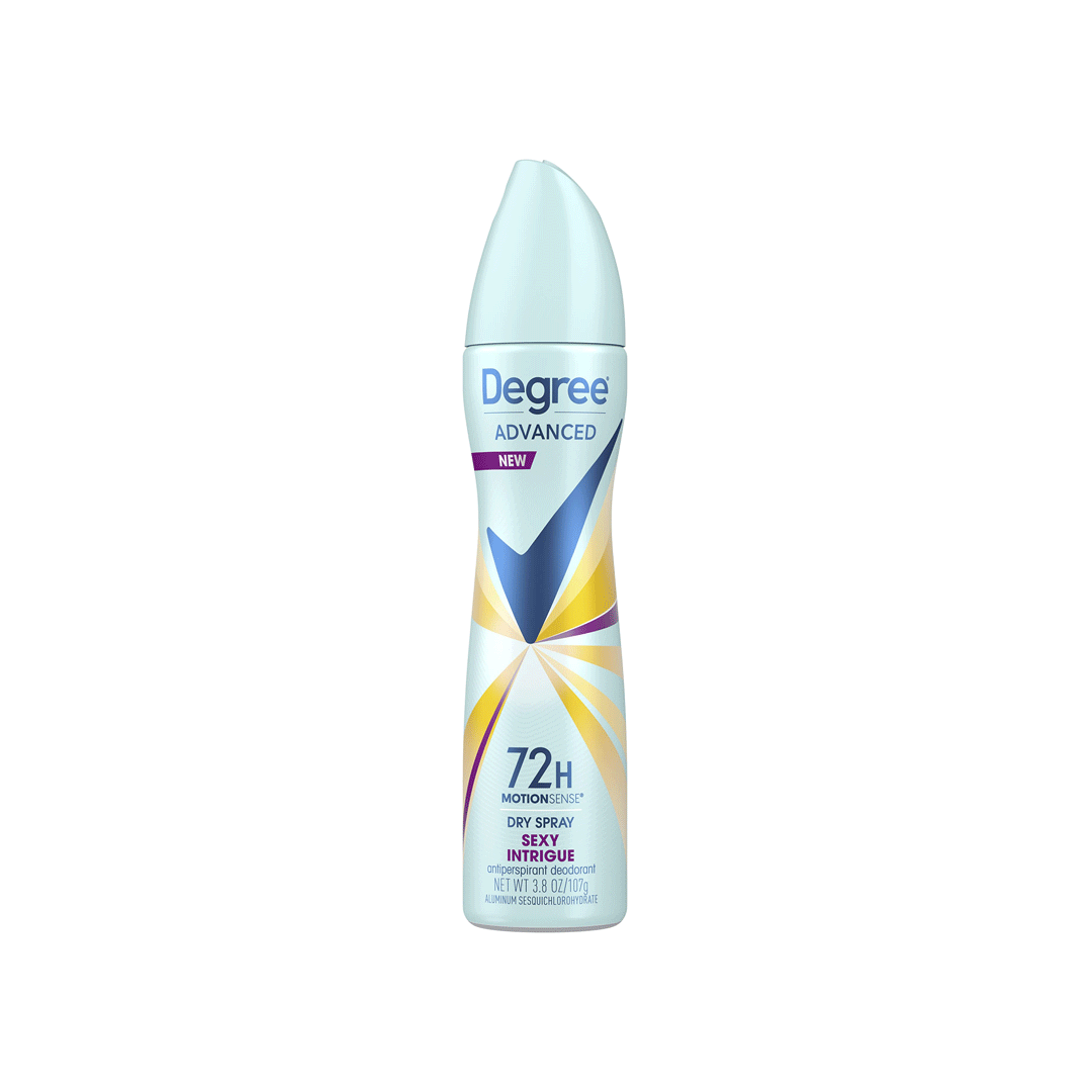 Degree Women 72H Sexy Intrigue Dry Body Spray 3.8Oz