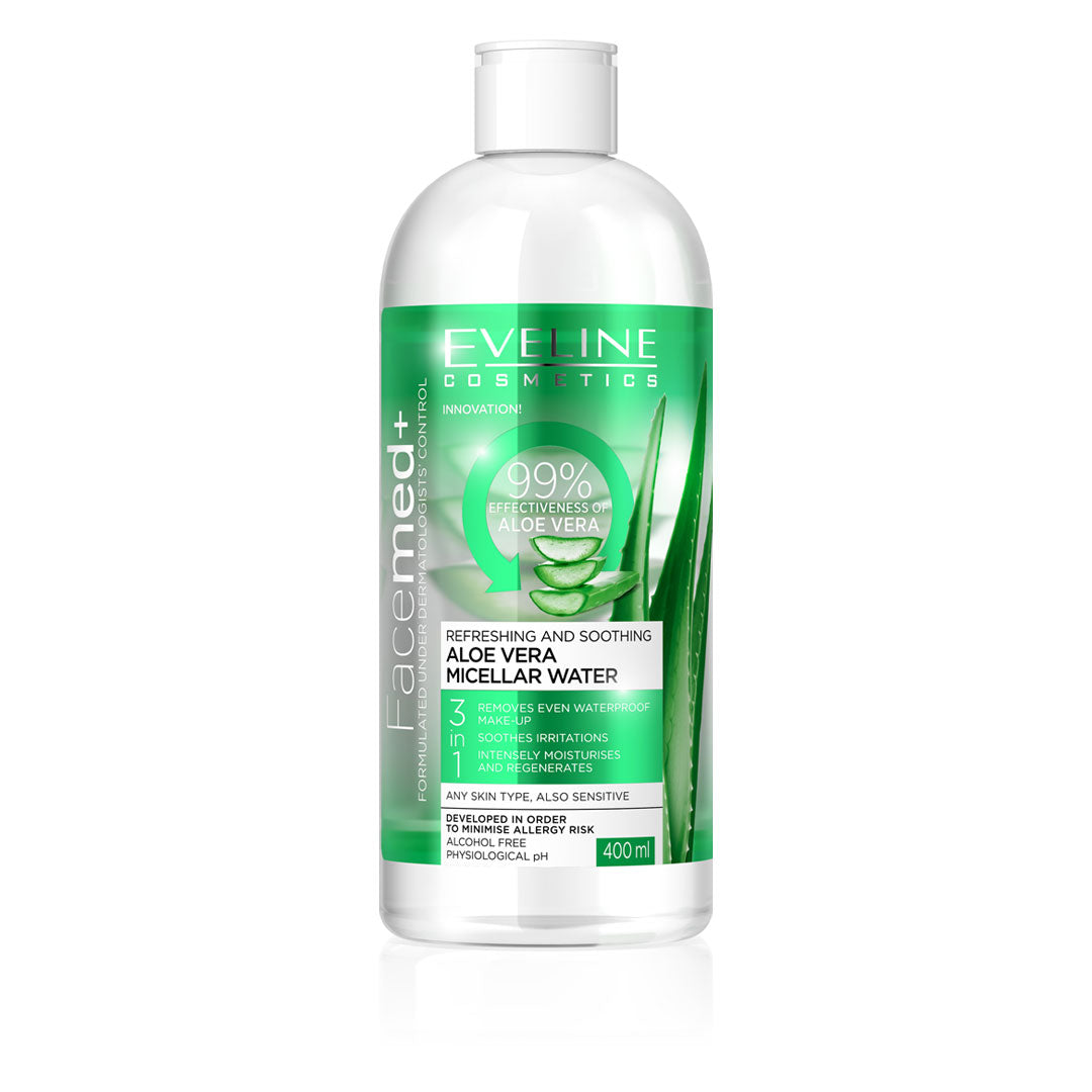 Eveline Facemed Aloe Vera Micellar Water 400ml