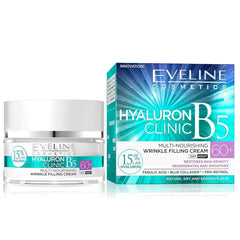 Eveline Hyaluron 60+ Clinic Day Night Cream 50ml