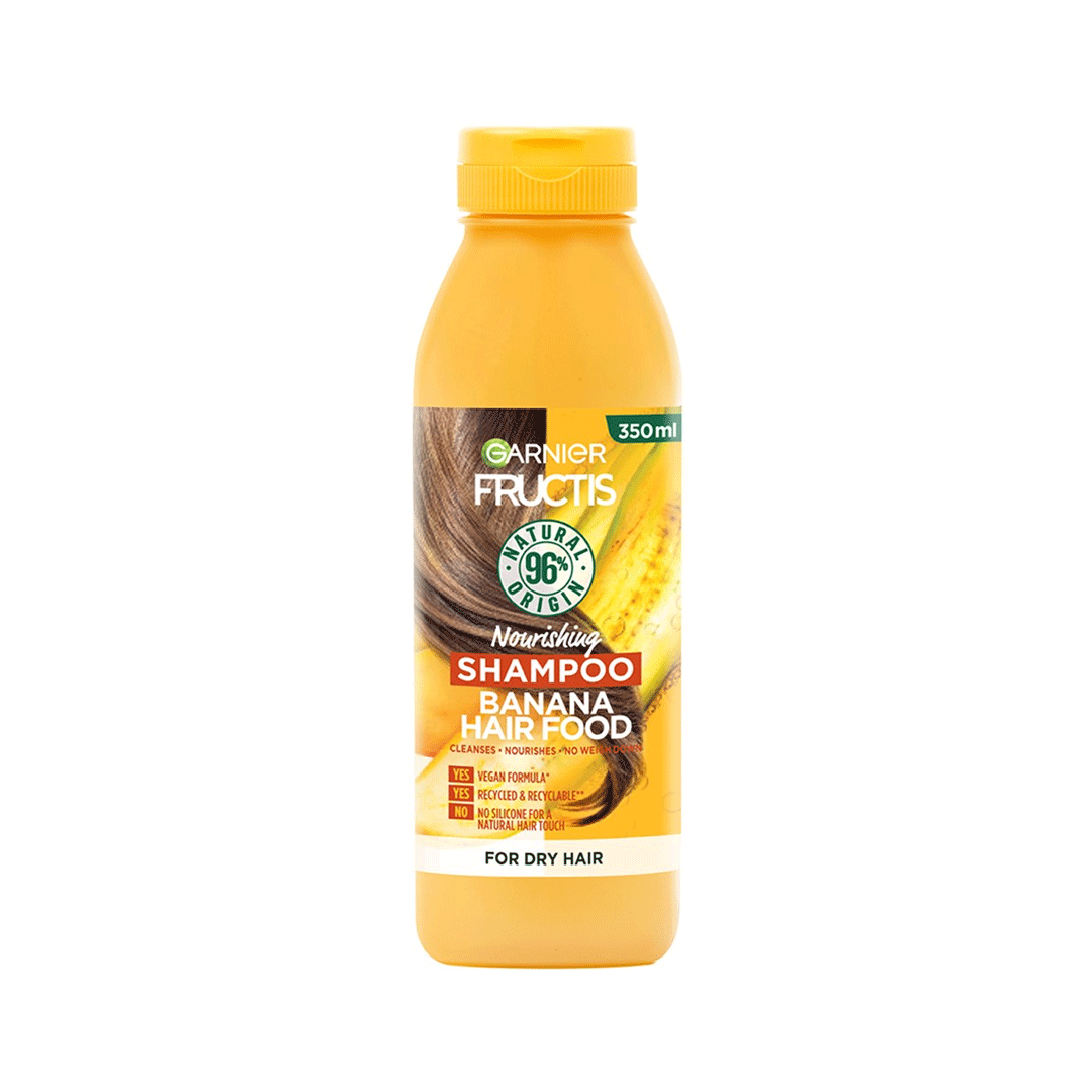 Garnier Fructis Banana Hair Food Nourishing Shampoo 350ml