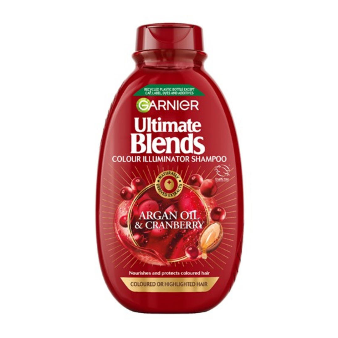 Garnier Ultimate Blends Argan Oil & Cranberry Shampoo 400ml