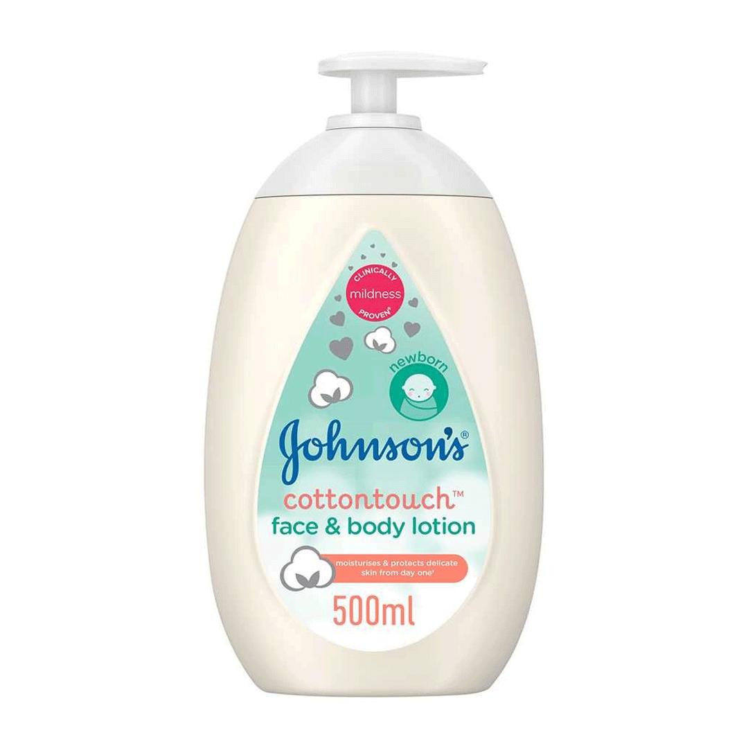 Johnson'S Baby Cotton Touch Face & Body Lotion 500ml