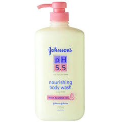 Johnsons Ph 5.5 With Almond Oil Body Wash 1000ml