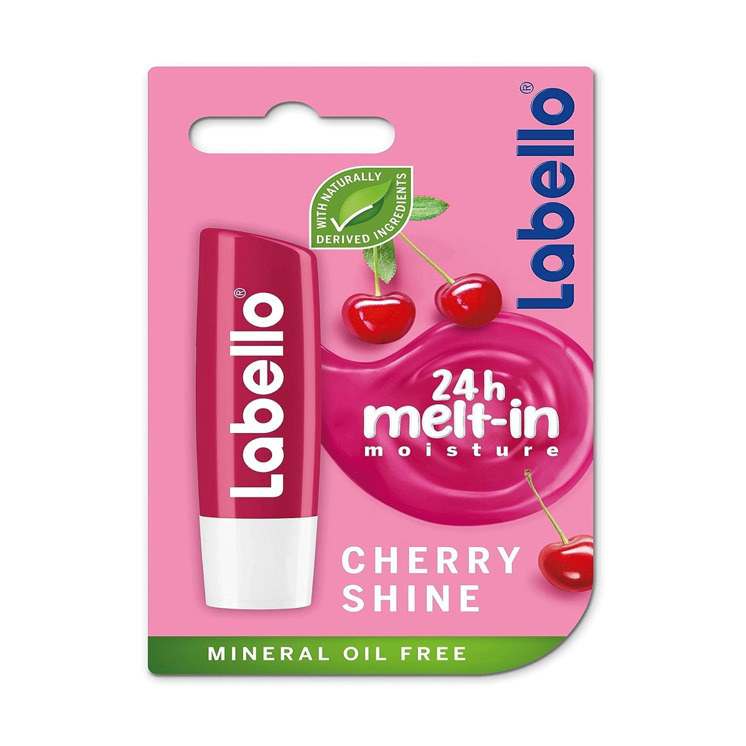 Labello Cherry Shine Blister Lip Balm 4.8g