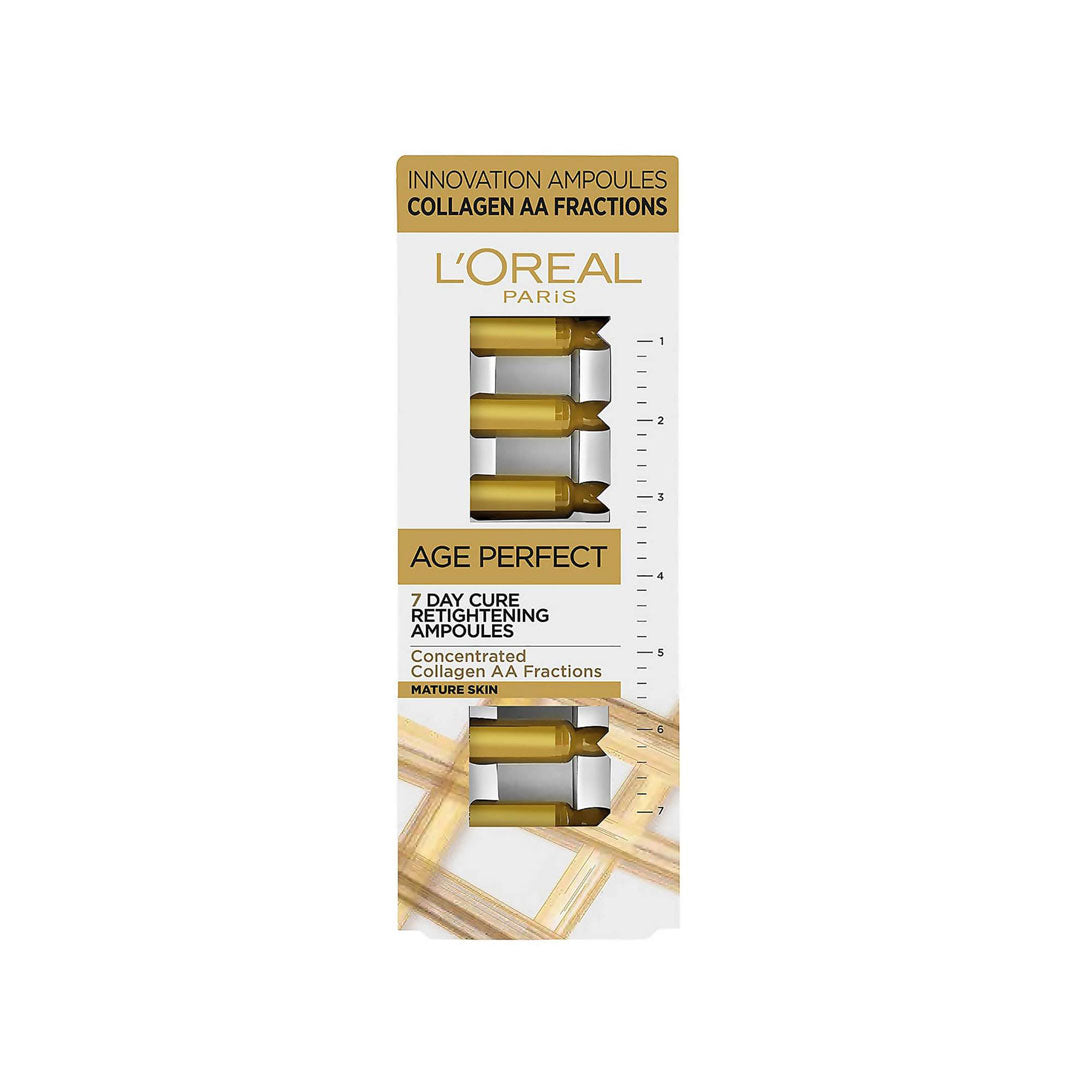 Loreal Age Perfect Collagen Retightening Skin Ampoules 7ml