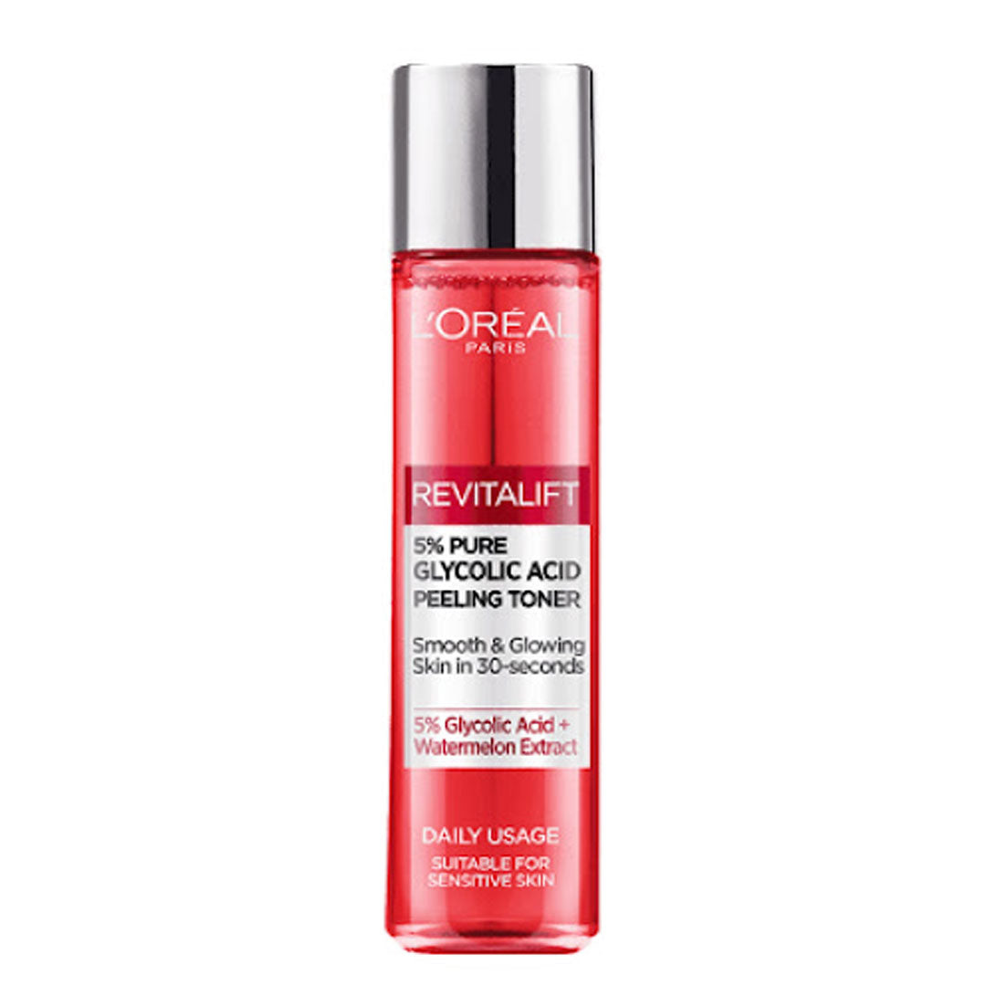 Loreal Revitalift 5% Pure Glycolic Acid Peeling Toner 180ml